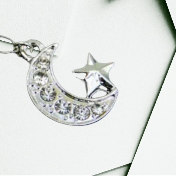 🌙🆕 Betsey Johnson Style - Star & Moon Drop Earrings - Picture 4 of 4